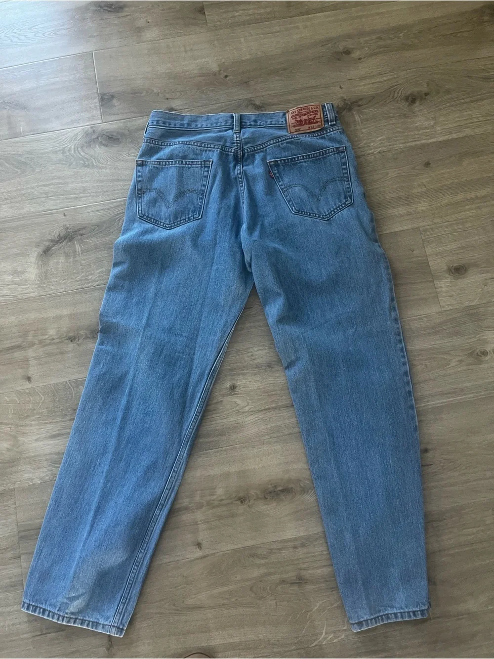 Levi's Relaxed Fit Light Blue Denim Jeans